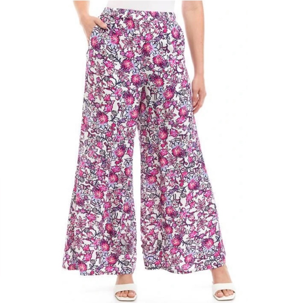 French Connection | Floral Wide Leg Pant | Size 12